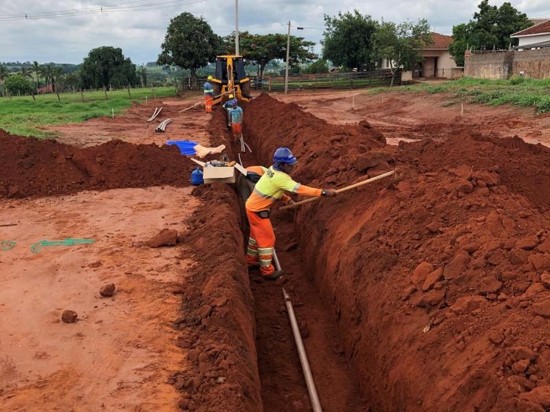 Adutora de água tratada