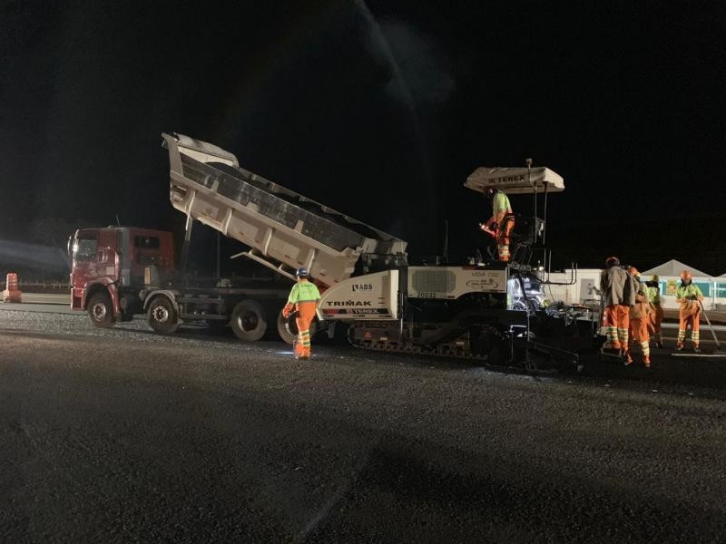 Construção de estradas não pavimentadas